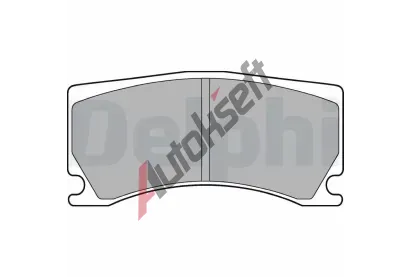 DELPHI Sada brzdovch destiek DF LP3174, LP3174