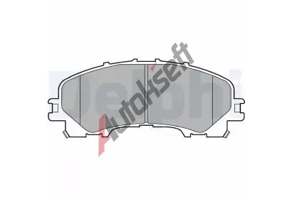 DELPHI Sada brzdovch destiek DF LP3183, LP3183