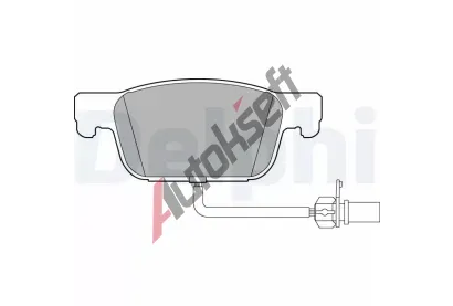 DELPHI Sada brzdovch destiek DF LP3219, LP3219