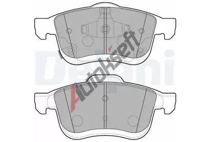 DELPHI Sada brzdovch destiek DF LP3220, LP3220