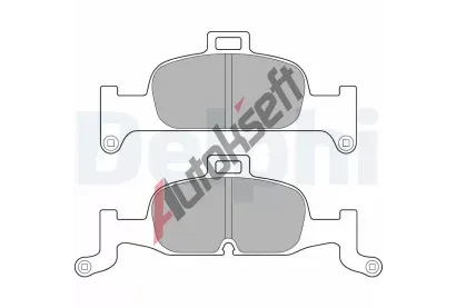 DELPHI Sada brzdovch destiek DF LP3239, LP3239
