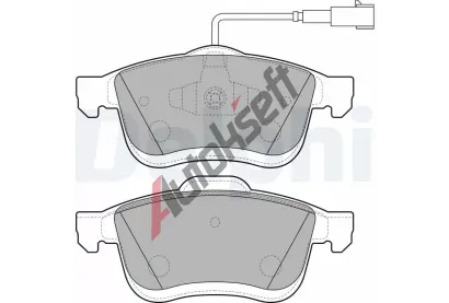 DELPHI Sada brzdovch destiek DF LP3270, LP3270