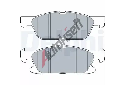 DELPHI Sada brzdovch destiek DF LP3280, LP3280