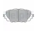 DELPHI Sada brzdovch destiek ‐ DF LP3284