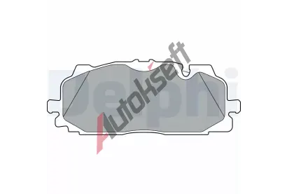 DELPHI Sada brzdovch destiek DF LP3302, LP3302