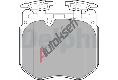 DELPHI Sada brzdovch destiek DF LP3304, LP3304