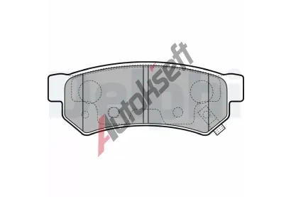 DELPHI Sada brzdovch destiek DF LP3305, LP3305