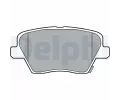 Sada brzdovch destiek DELPHI ‐ DF LP3386