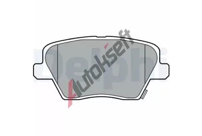 DELPHI Sada brzdovch destiek DF LP3386, LP3386