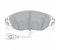 Sada brzdovch destiek DELPHI ‐ DF LP3389