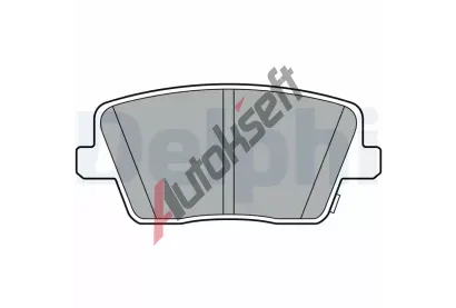 DELPHI Sada brzdovch destiek DF LP3404, LP3404