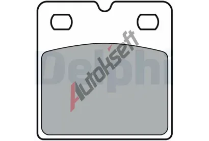 DELPHI Sada brzdovch destiek DF LP3405, LP3405