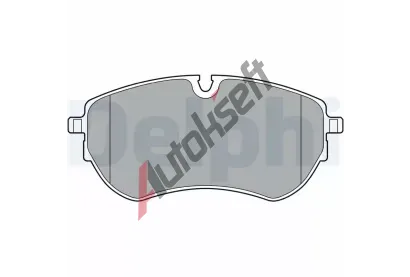 DELPHI Sada brzdovch destiek DF LP3406, LP3406
