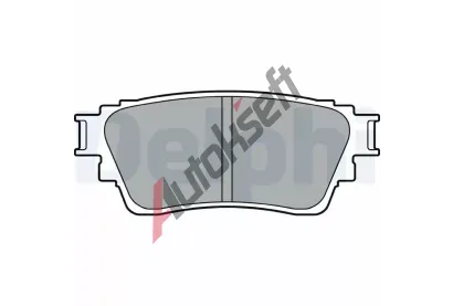 DELPHI Sada brzdovch destiek DF LP3408, LP3408