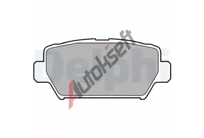 DELPHI Sada brzdovch destiek DF LP3433, LP3433