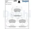 DELPHI Sada brzdov�ch desti�ek&nbsp;&dash;&nbsp;DF LP3487