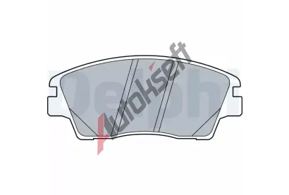 DELPHI Sada brzdovch destiek DF LP3519, LP3519