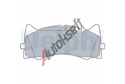 DELPHI Sada brzdovch destiek DF LP3527, LP3527