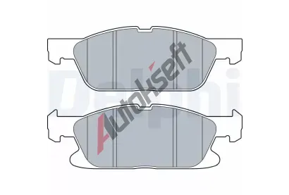 DELPHI Sada brzdovch destiek DF LP3536, LP3536