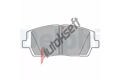 DELPHI Sada brzdovch destiek DF LP3552, LP3552