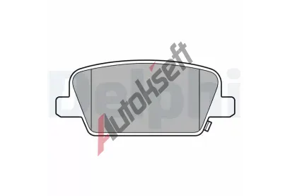 DELPHI Sada brzdovch destiek DF LP3554, LP3554