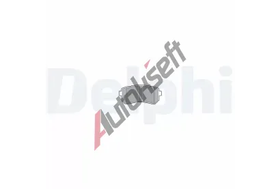 DELPHI Sada brzdovch destiek DF LP3576, LP3576
