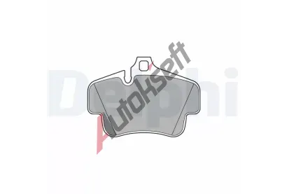 DELPHI Sada brzdovch destiek DF LP3586, LP3586