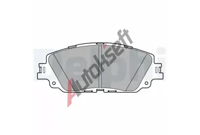 DELPHI Sada brzdovch destiek DF LP3596, LP3596