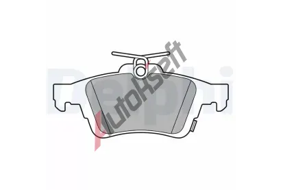 DELPHI Sada brzdovch destiek DF LP3600, LP3600