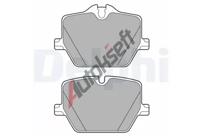DELPHI Sada brzdovch destiek DF LP3604, LP3604