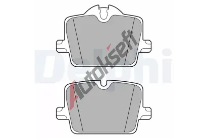 DELPHI Sada brzdovch destiek DF LP3605, LP3605