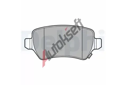 DELPHI Sada brzdovch destiek DF LP3615, LP3615