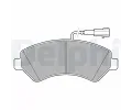 DELPHI Sada brzdovch destiek ‐ DF LP3623