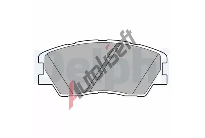 DELPHI Sada brzdovch destiek DF LP3673, LP3673