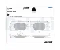 DELPHI Sada brzdovch destiek ‐ DF LP3688