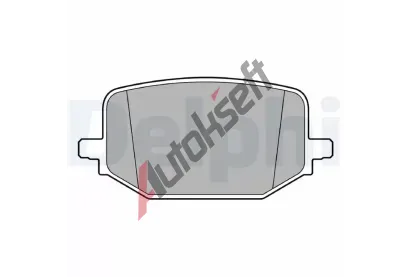 DELPHI Sada brzdov�ch desti�ek DF LP3697, LP3697