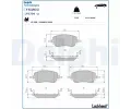 Sada brzdovch destiek DELPHI ‐ DF LP3709