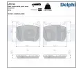 Sada brzdovch destiek DELPHI ‐ DF LP3714