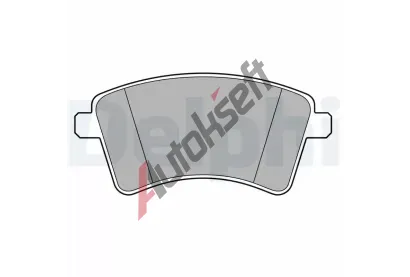 DELPHI Sada brzdovch destiek DF LP3715, LP3715