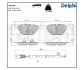 Sada brzdov�ch desti�ek&nbsp;DELPHI&nbsp;&dash;&nbsp;DF LP3719