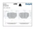 DELPHI Sada brzdovch destiek ‐ DF LP3723