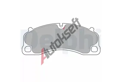 DELPHI Sada brzdovch destiek DF LP3729, LP3729