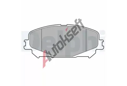 DELPHI Sada brzdovch destiek DF LP3734, LP3734