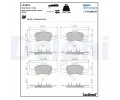 Sada brzdovch destiek DELPHI ‐ DF LP3823