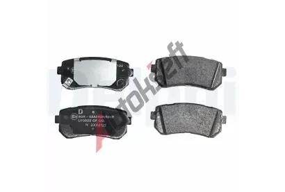 DELPHI Sada brzdov�ch desti�ek DF LP3832, LP3832