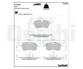 Sada brzdovch destiek DELPHI ‐ DF LP3850