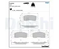 Sada brzdovch destiek DELPHI ‐ DF LP3878