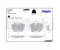 DELPHI Sada brzdovch destiek DF LP3883, LP3883