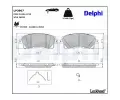 Sada brzdov�ch desti�ek&nbsp;DELPHI&nbsp;&dash;&nbsp;DF LP3907