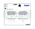 Sada brzdov�ch desti�ek&nbsp;DELPHI&nbsp;&dash;&nbsp;DF LP3922